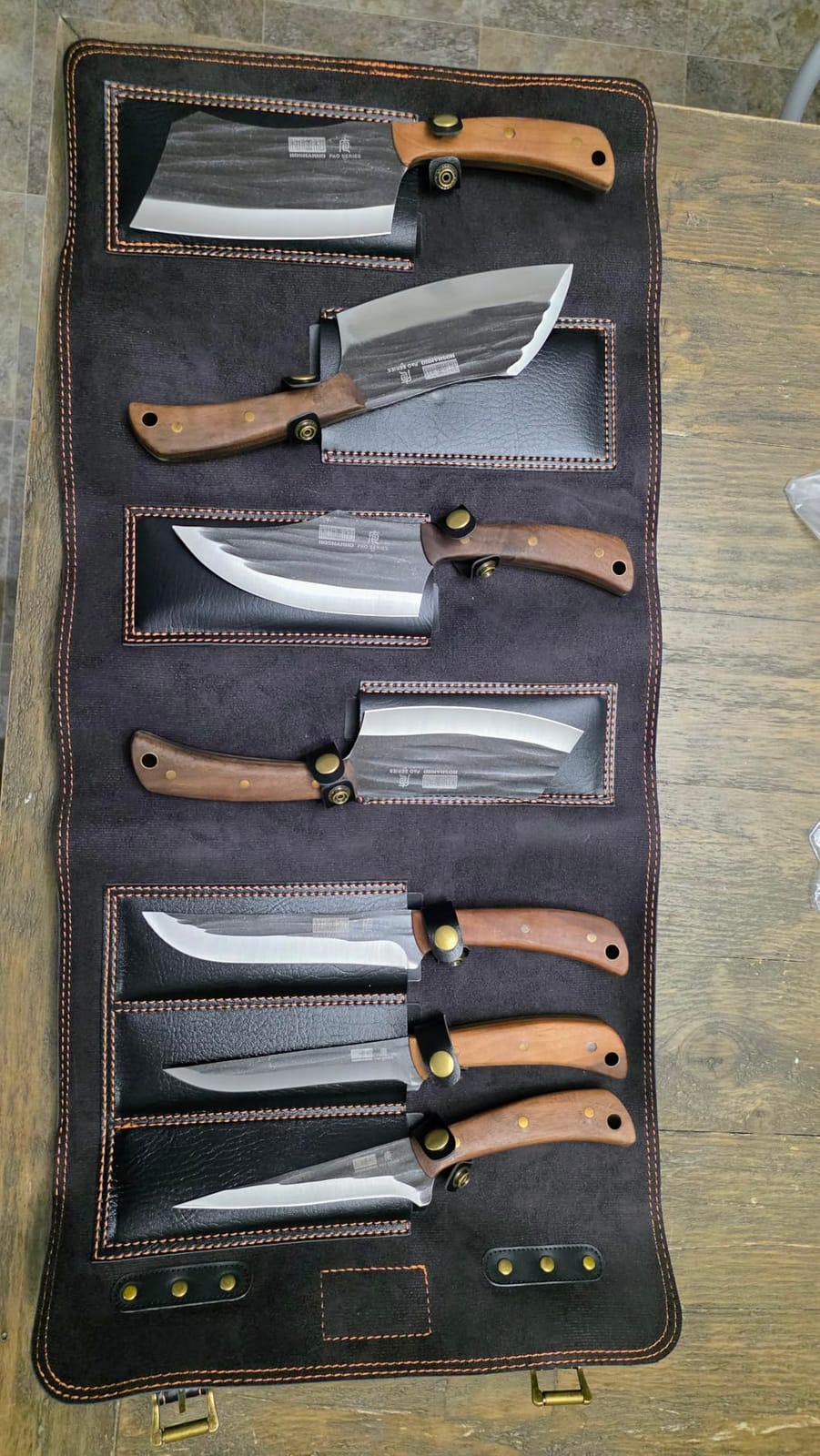 HOSHANHO Butcher Knife Set 3PCS, Sharp Fillet & Utility & Paring Knife Set customer photo 1