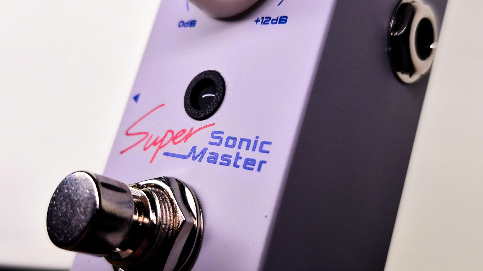 SONICAKE Clean Boost Pedal with Buffer and +12dB Gain - Sonic Super Master customer photo 2