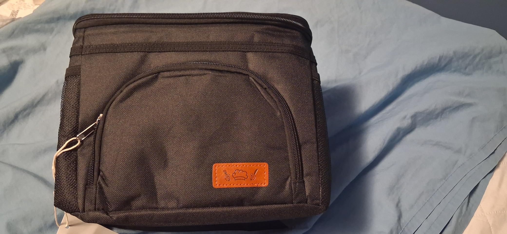 HOTOR Insulated Lunch Box Men Women Leak-Proof Cooler Lunch Bag 9L | 4 Pockets, Adjustable Strap, Ideal for Work, Picnic, Travel, Camping, Gift, Black customer photo 1