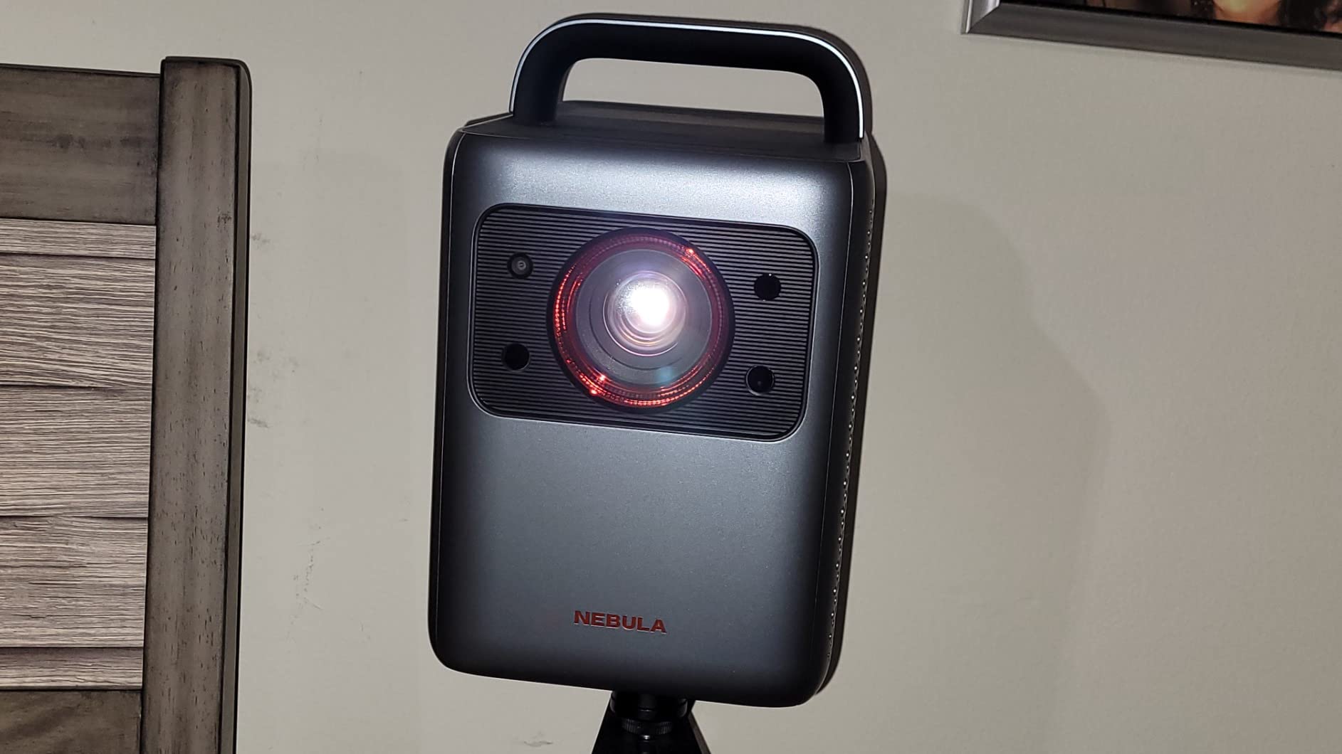 NEBULA Cosmos 4K SE Portable Projector, 1,800 ANSI Lumens | NebulaMaster, HybridBeam, Enhanced Image Quality, Google TV, Portable, 200