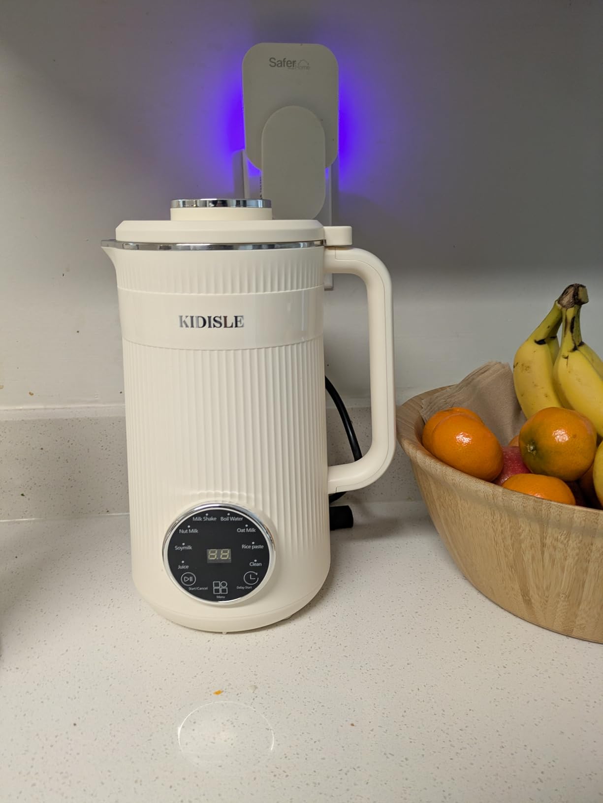 KIDISLE 8 in 1 Nut Milk Maker Machine, 32oz Self-Cleaning Automatic Blender | Almond, Soy, Oat, Coconut, Rice Paste & Juice, No Soaking, 12H Delay Start + Keep Warm, Boil Water, Fresh Homemade customer photo 2