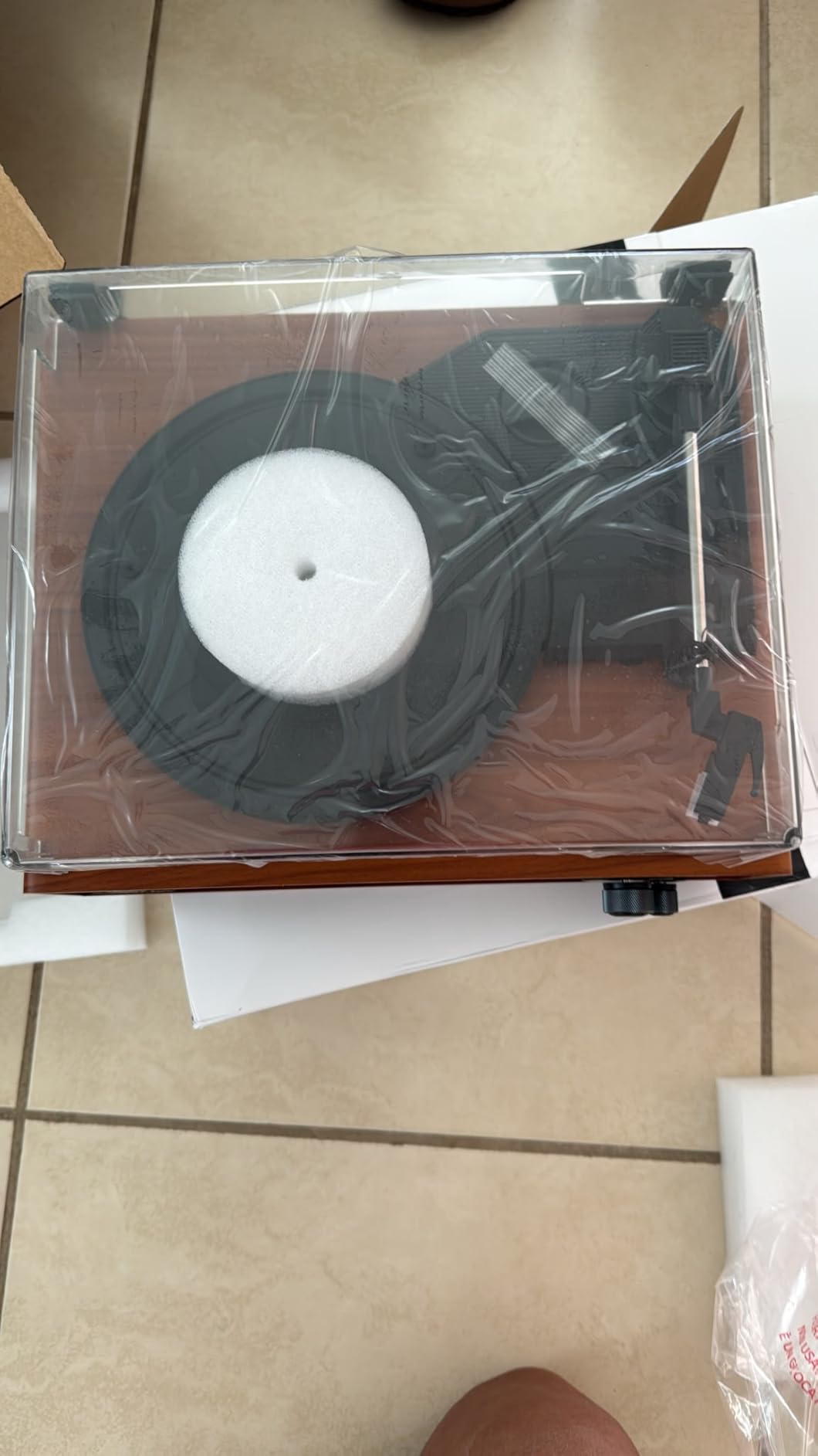 Seasonlife® Record Player for Vinyl Turntable with Speakers,Pale Purple customer photo 2