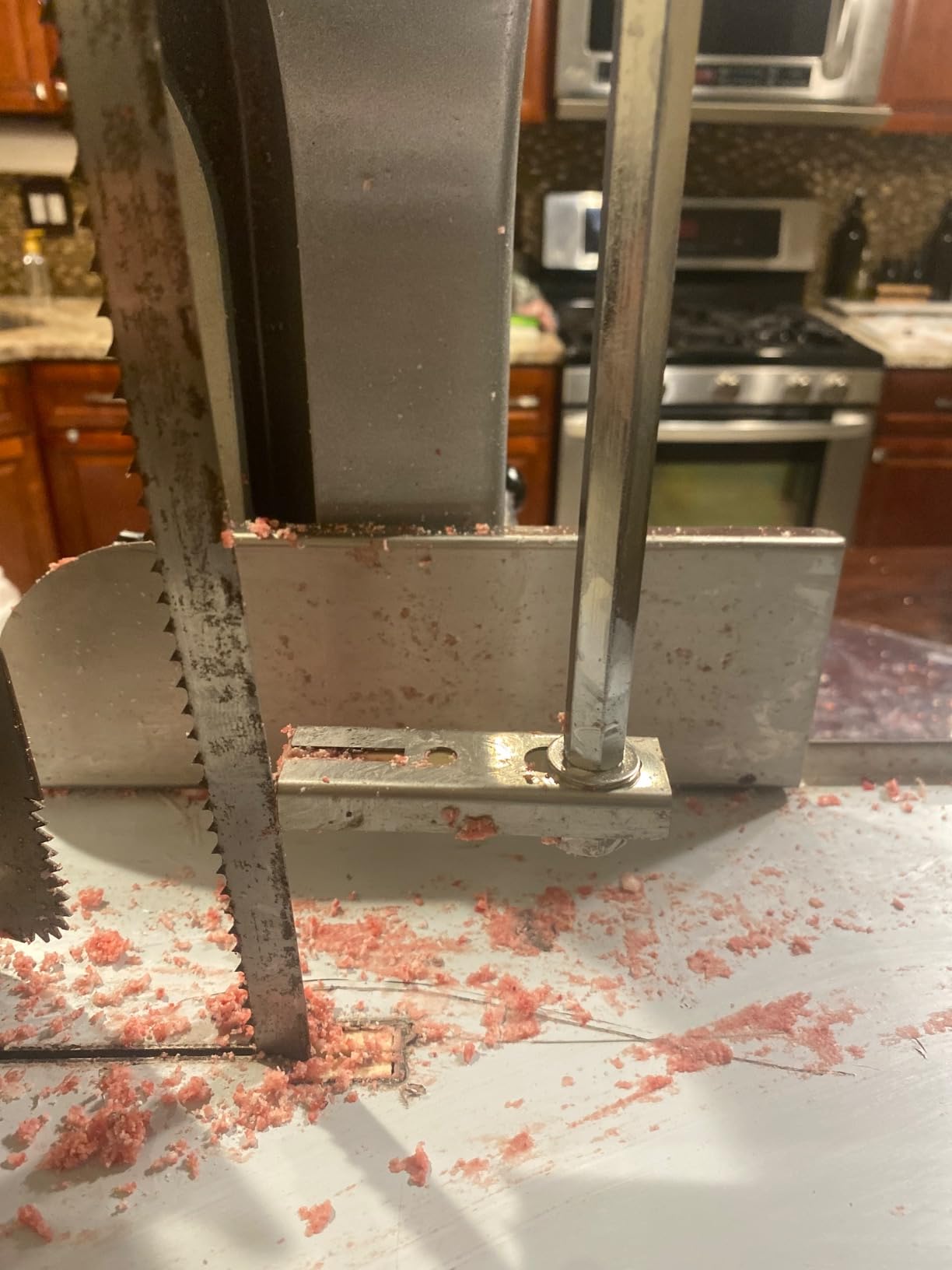 VEVOR Electric Meat Saw, 1800W Stainless Vertical Cutter, 19.1