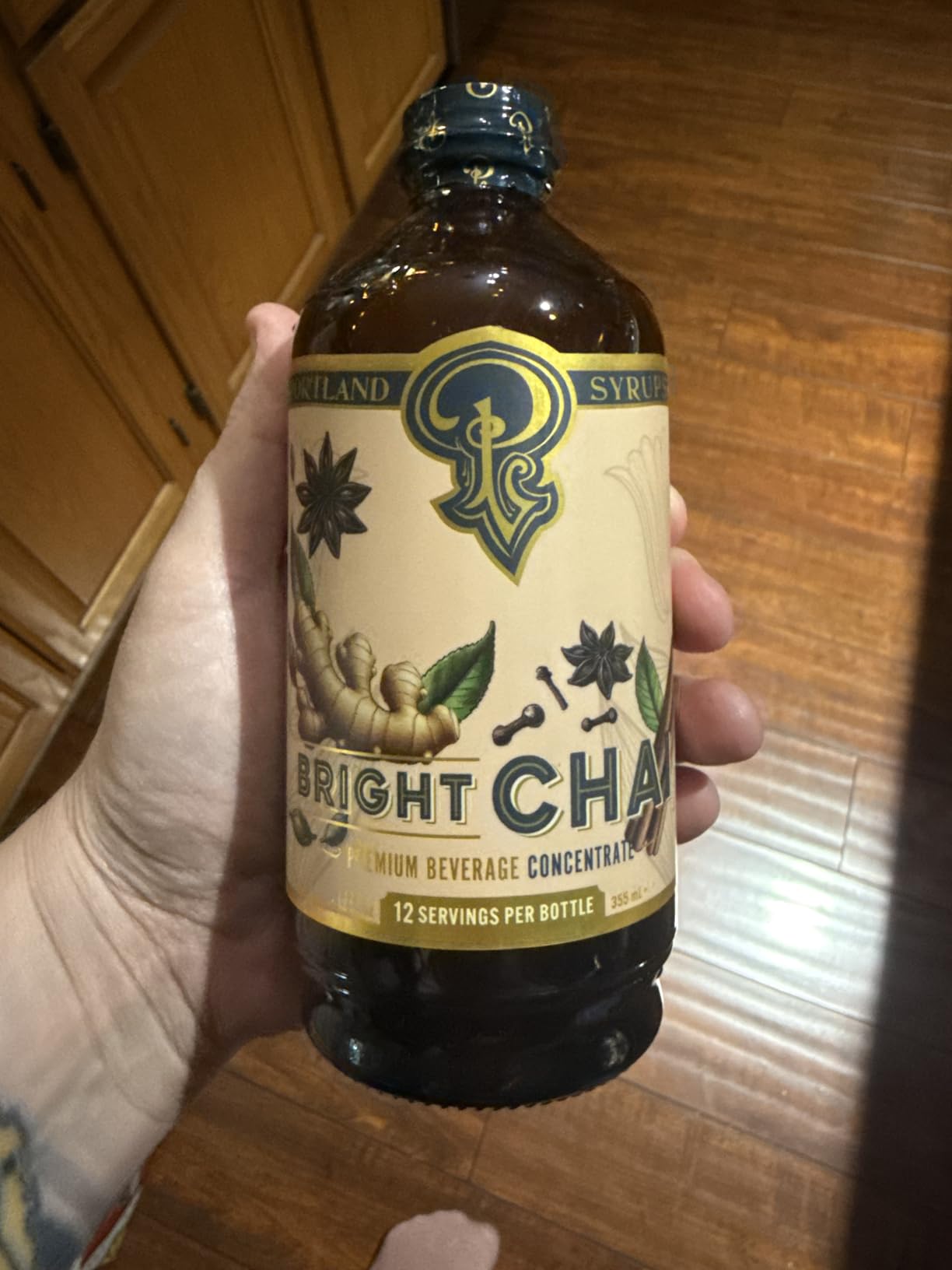 Portland Syrups Bright Chai Syrup 12 oz, 24 Servings, Pack of 2 customer photo 2