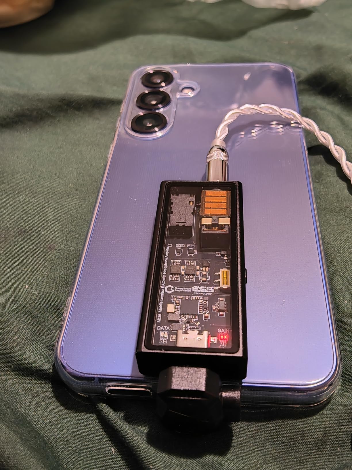 FiiO KA15 Portable DAC and Headphone Amplifier (Blue) customer photo 1