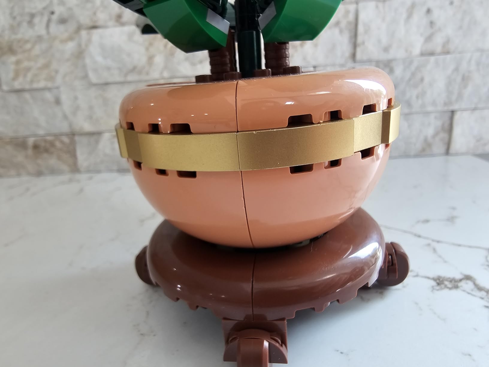 LEGO Botanicals Mini Orchid Building Set - Artificial, Fake Orchid for Home Decor, Adults Ages 18+ - Gift for Birthdays - Indoor Plant Decorations for Table, Desk, Office - 10343 customer photo 2