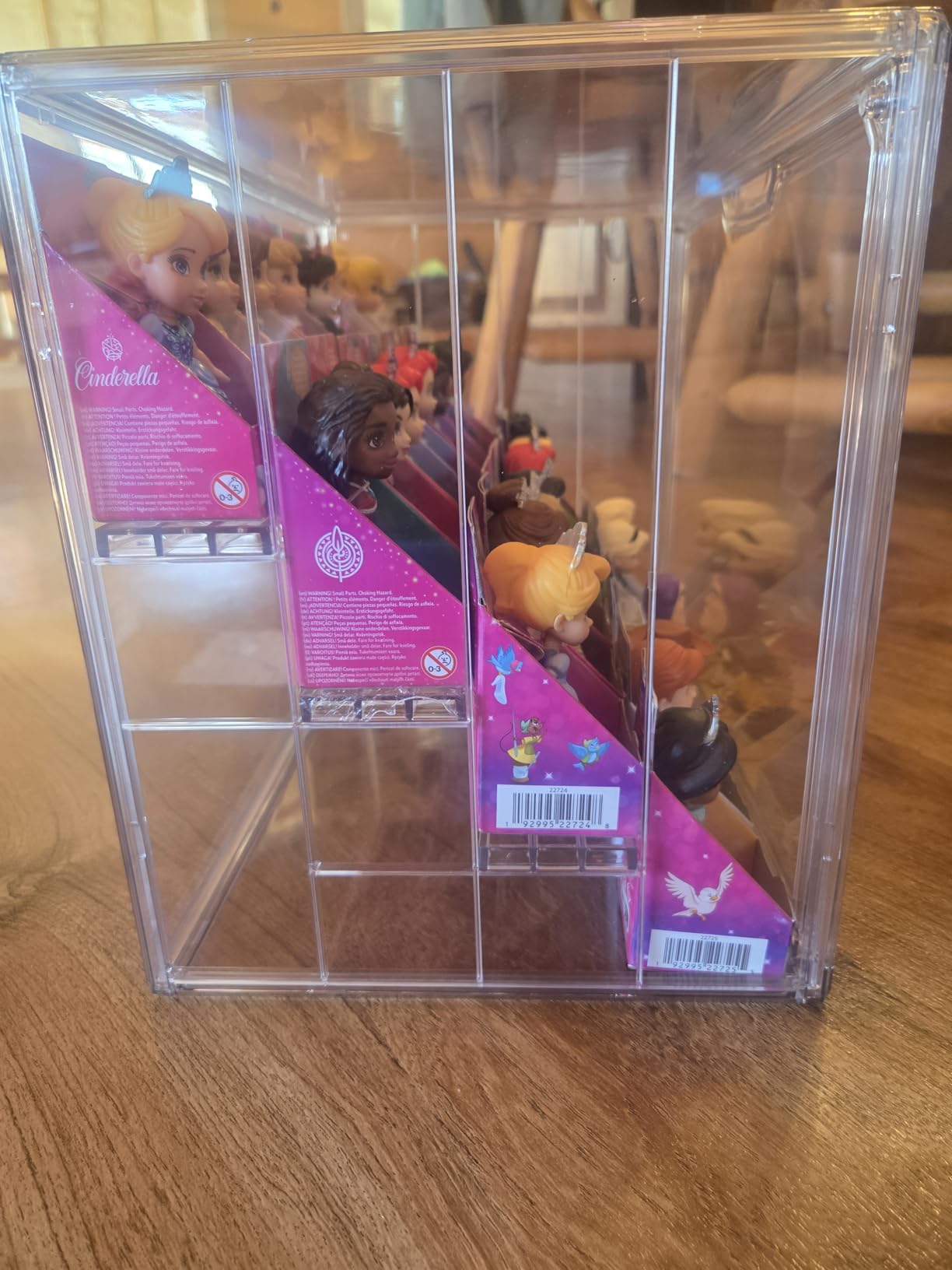 Attelite Acrylic Display Case for Collectibles 4 Tiers Clear Acrylic Box customer photo 2