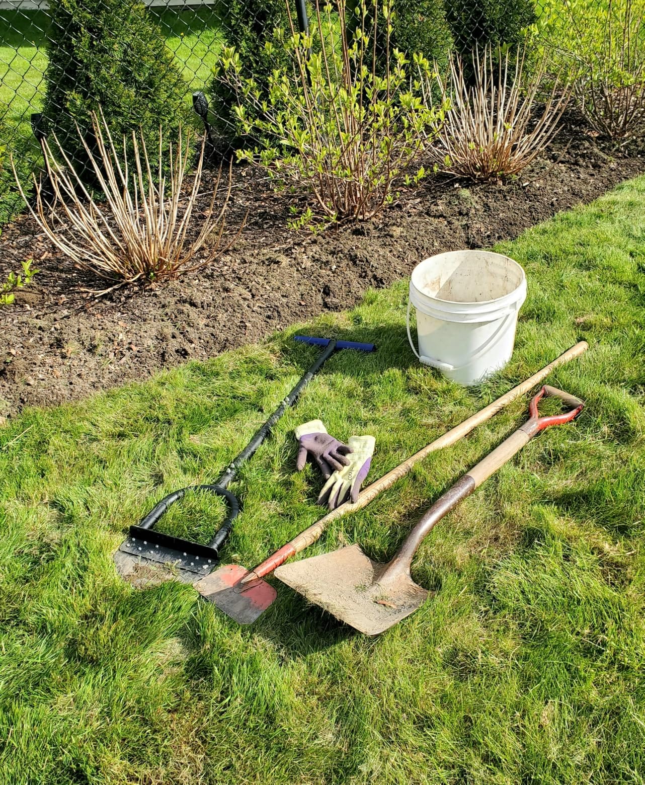 Edger Lawn Tool 41in Border Edger with Tempered Spring Steel Blade customer photo 2