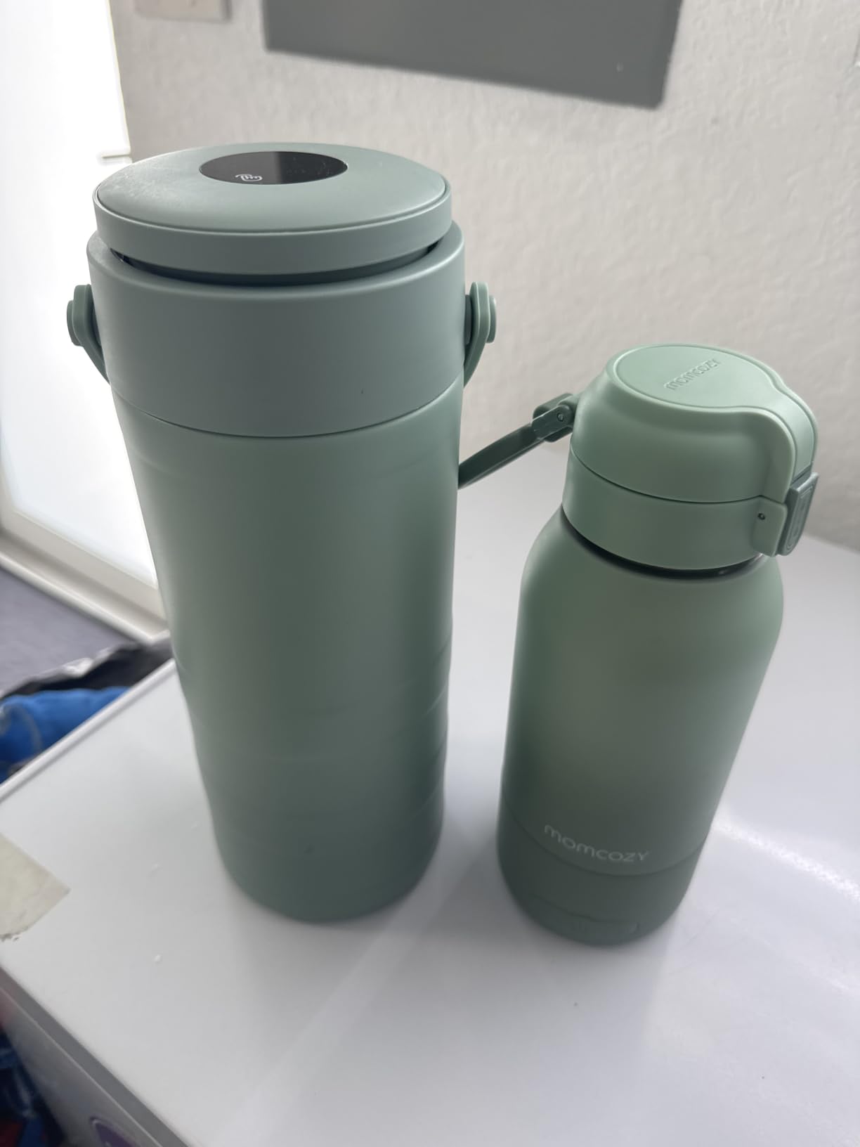 Momcozy Portable Bottle Warmer for Breast Milk, Baby Travel Essentials customer photo 1