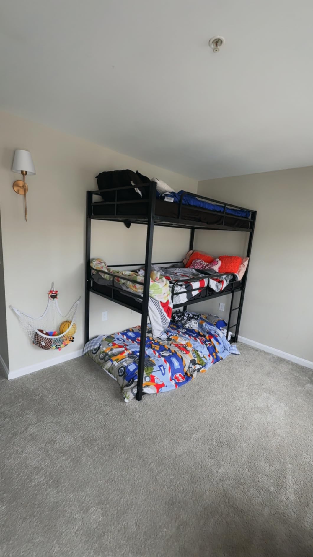 Triple Bunk Bed, Twin Over Twin Over Twin Heavy Duty Metal customer photo 2