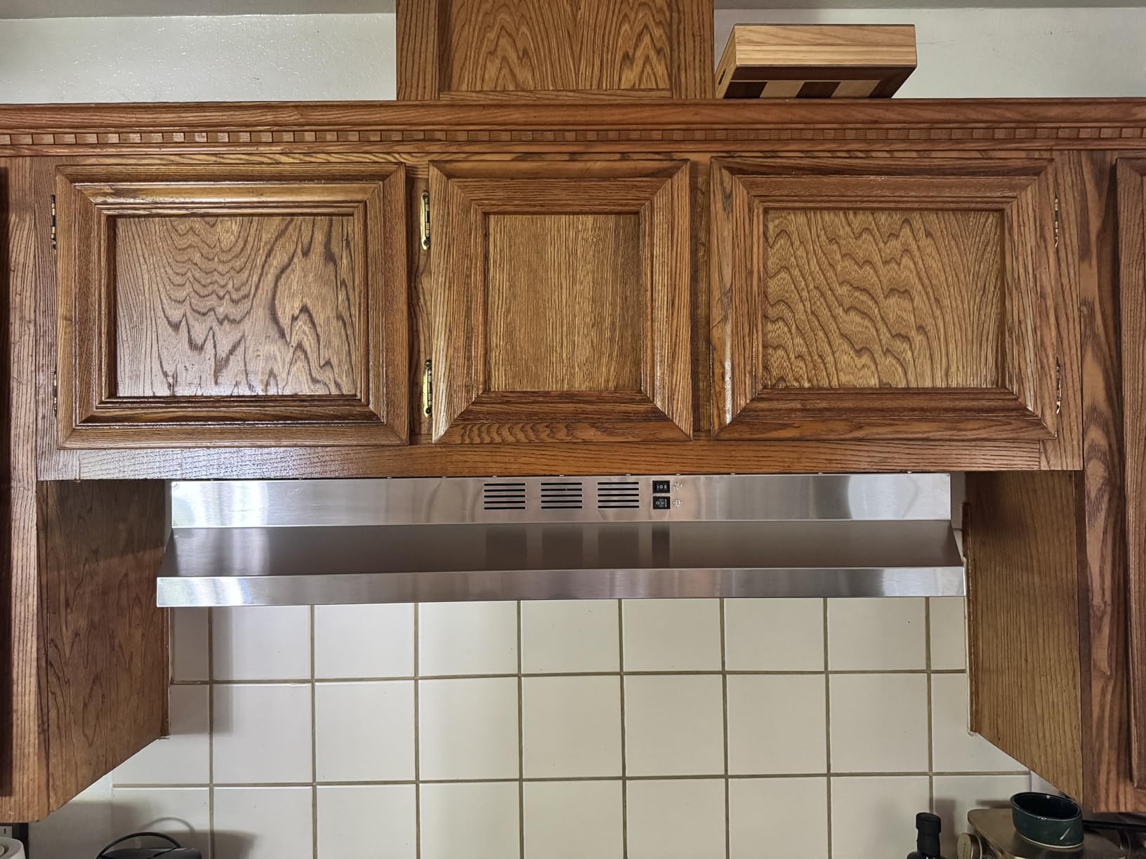 24 inch Range Hood Under Cabinet, Stainless Steel Kitchen Hood customer photo 2