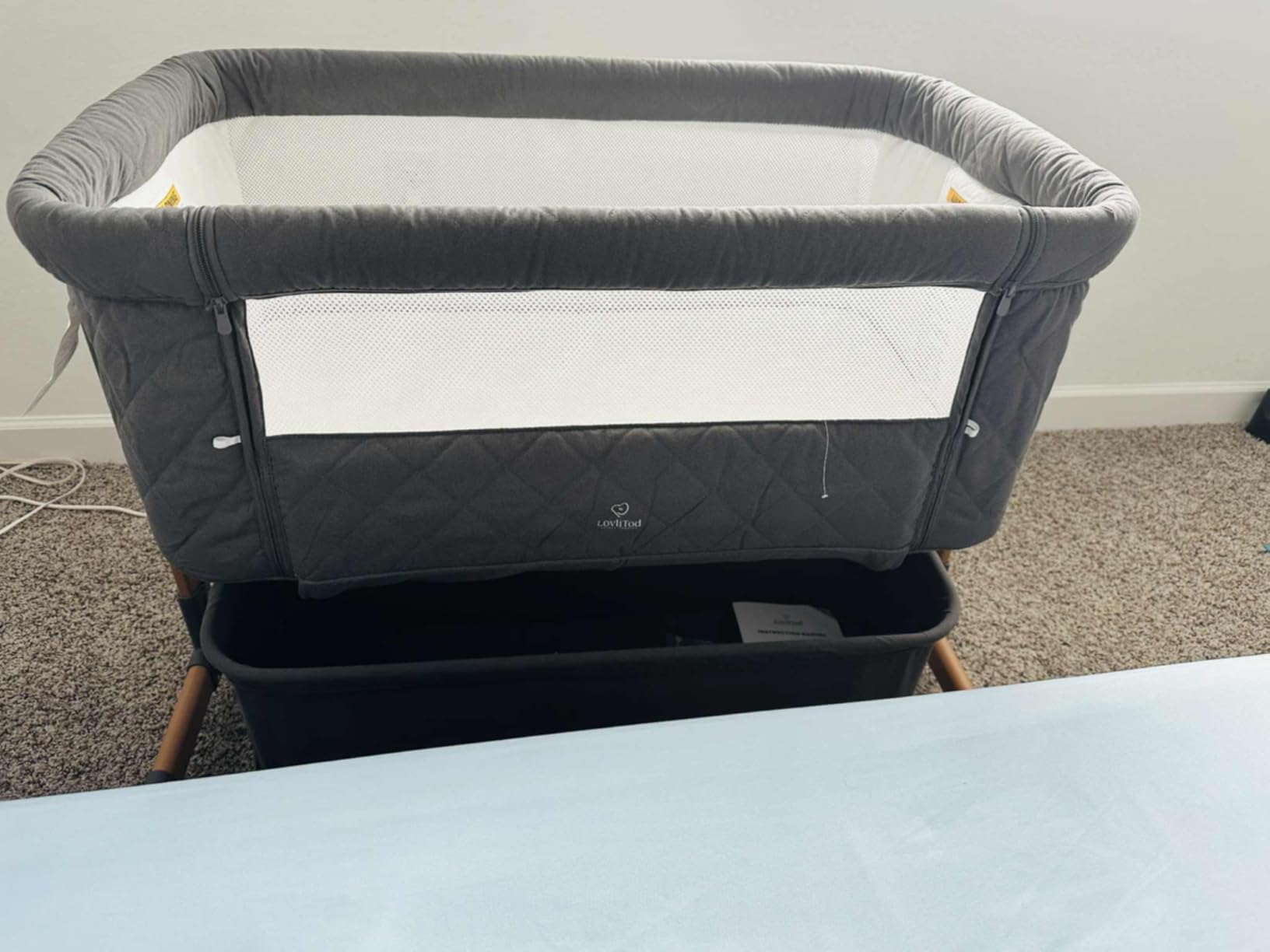 3-in-1 Baby Bassinet, Bedside Sleeper & Rocking Bassinet for Newborn customer photo 1