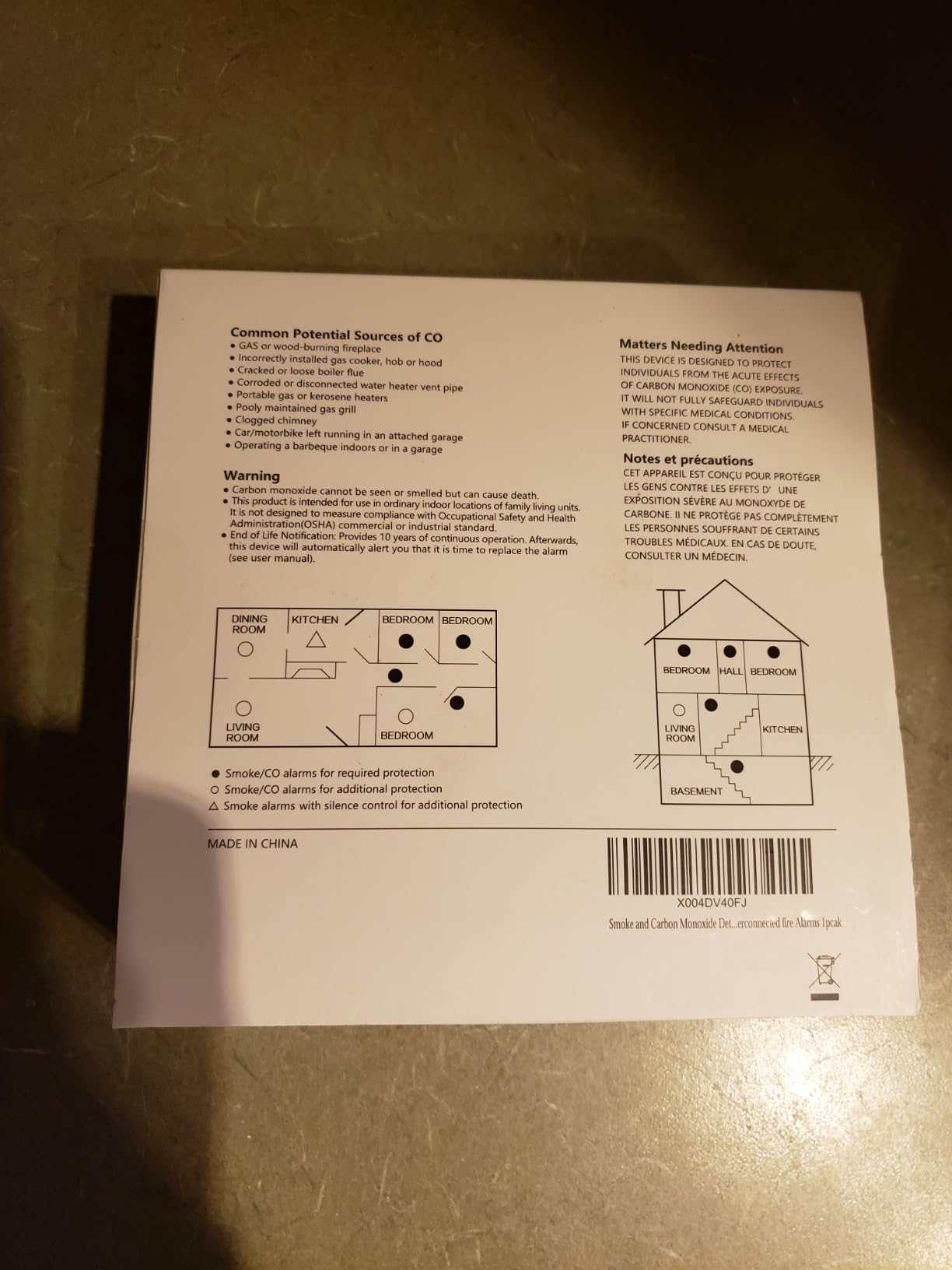 SITERLINK Hardwired Smoke and Carbon Monoxide Detector with Battery customer photo 2