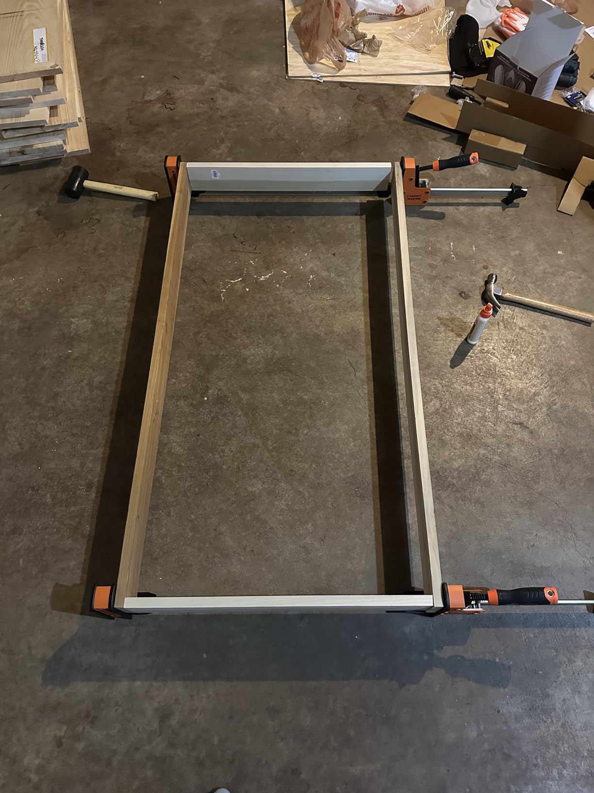 JORGENSEN 36-Inch Parallel Bar Clamps Set, 2200 lbs Load Limit, 2-Pack customer photo 1