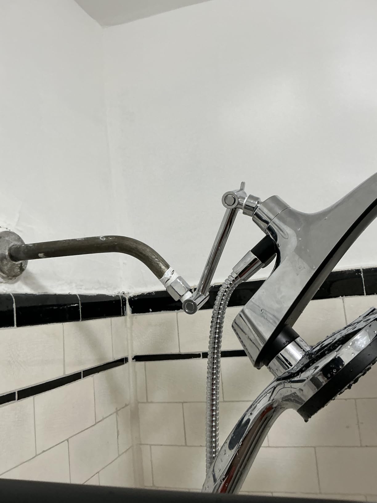 Rain Shower Head with Handheld Showerhead, Chrome 1.8GPM 460311 customer photo 2