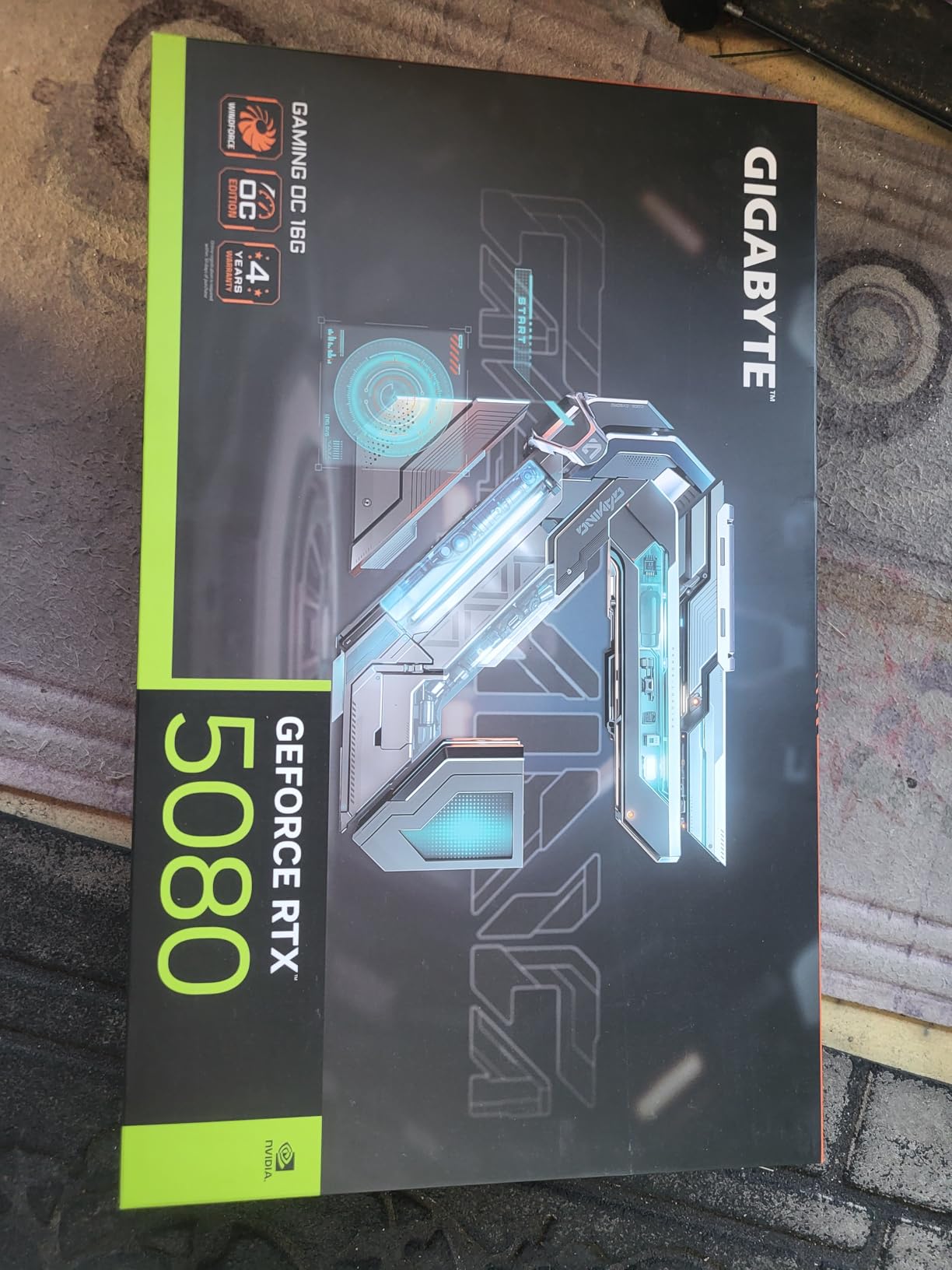 GIGABYTE GeForce RTX 5080 Gaming OC 16G Graphics Card, WINDFORCE Cooling System, 16GB 256-bit GDDR7, GV-N5080GAMING OC-16GD Video Card customer photo 2