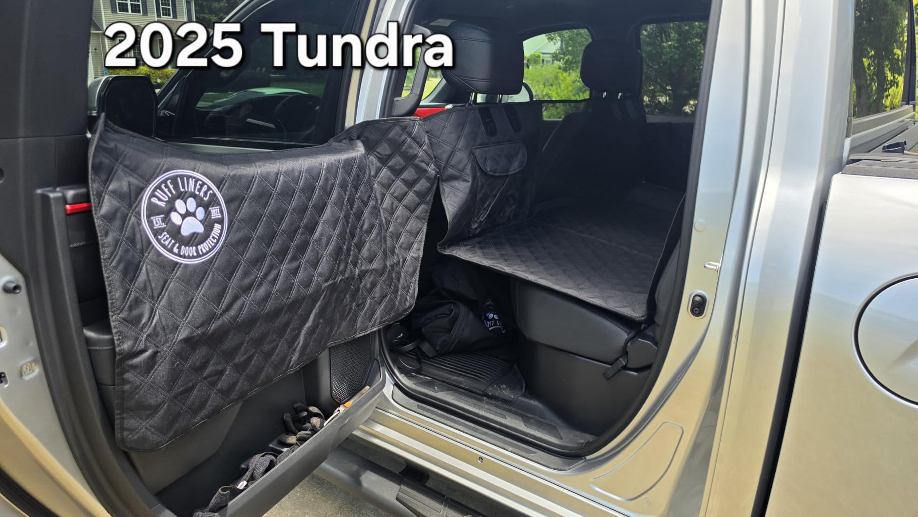Ruff Liners XL Back Seat Extender for Dogs - Hard Bottom Adds 40% More Space, Holds Up to 400 lbs, Waterproof, Machine-Washable, Heavy-Duty Back Seat Cover for Dogs customer photo 2