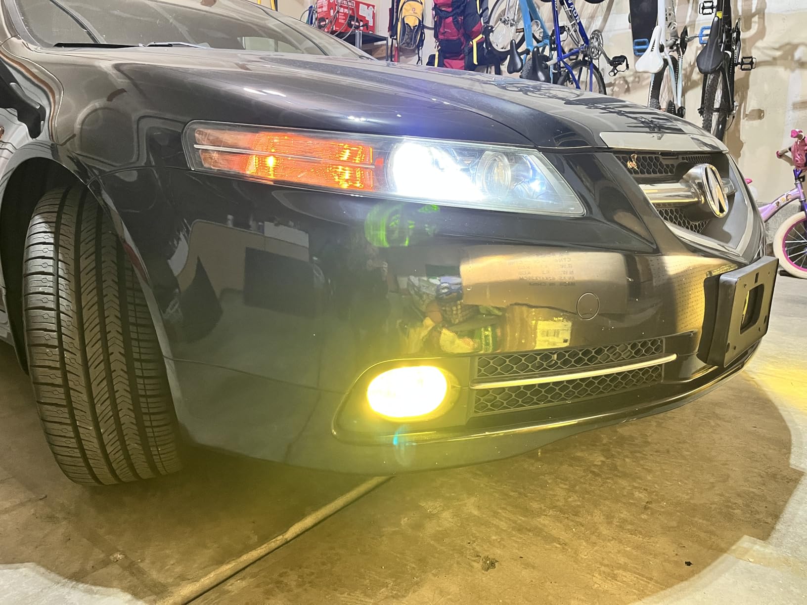 AUXITO Upgraded H11/H8 LED Fog Light Bulbs, 3000K Amber Yellow, 1:1 Mini Size H11/H8/H16 Yellow LED Fog Light Bulbs, 360° Full Illumination(Pack of 2) customer photo 1