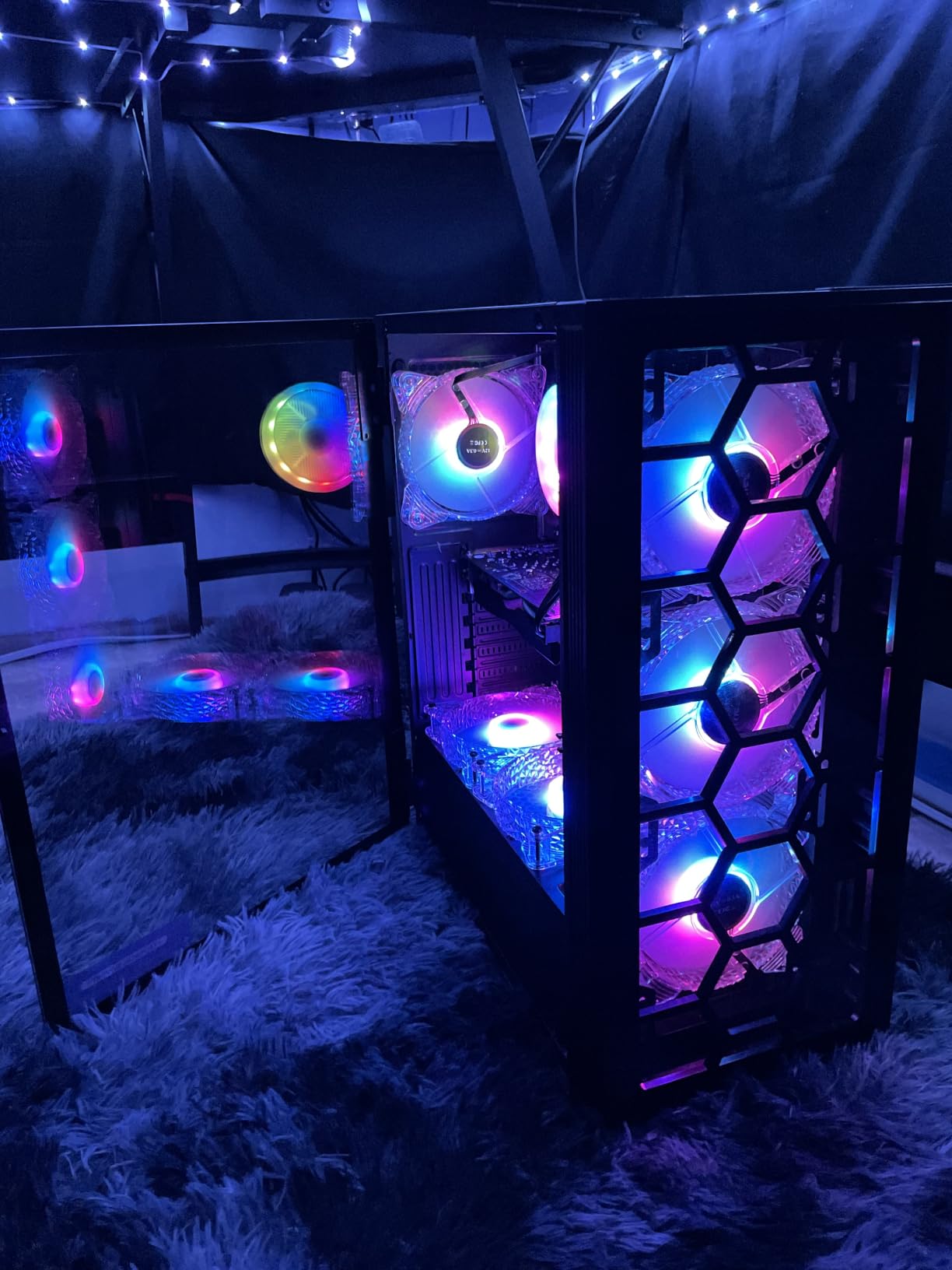 STGAubron Gaming PC Desktop,Corei7 8th Gen,RTX 3050 6G,16G DDR4,512G SSD customer photo 2