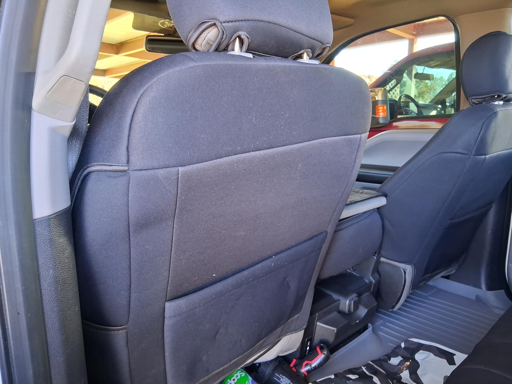 Rough Country Neoprene Front & Rear Seat Covers for Ford F-150, Lightning, F-250 & F-350 (2015-2026) Crew Cab w/Front Bench Seat & Rear 60/40 Split customer photo 1