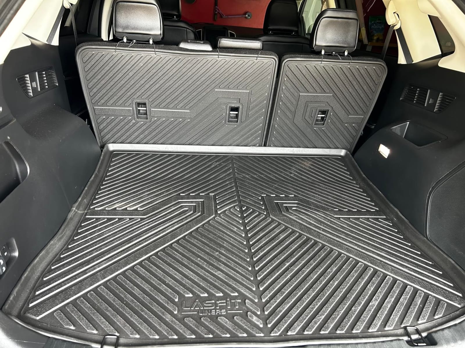 LASFIT Cargo Mat for Ford Explorer 2020-2025 2026 2027 Backrest Liner customer photo 2