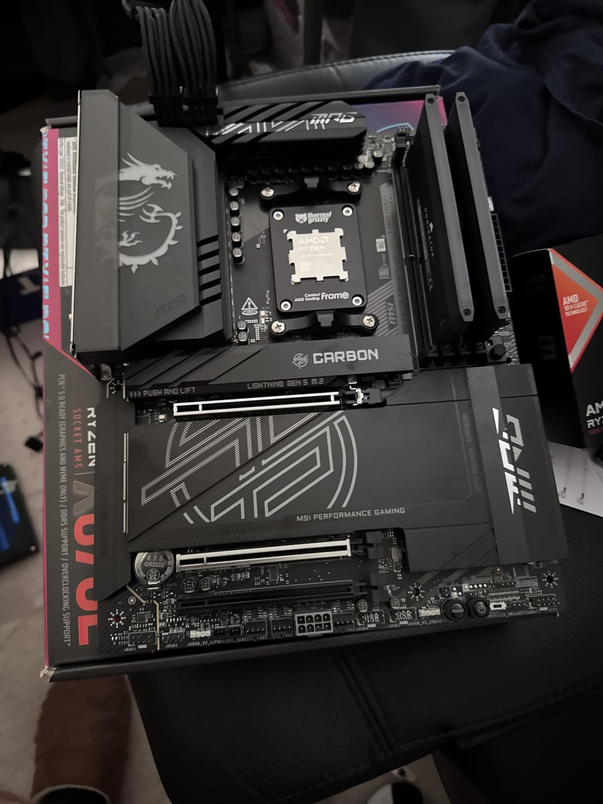AMD Ryzen 9 9950X3D 16-Core Processor customer photo 1