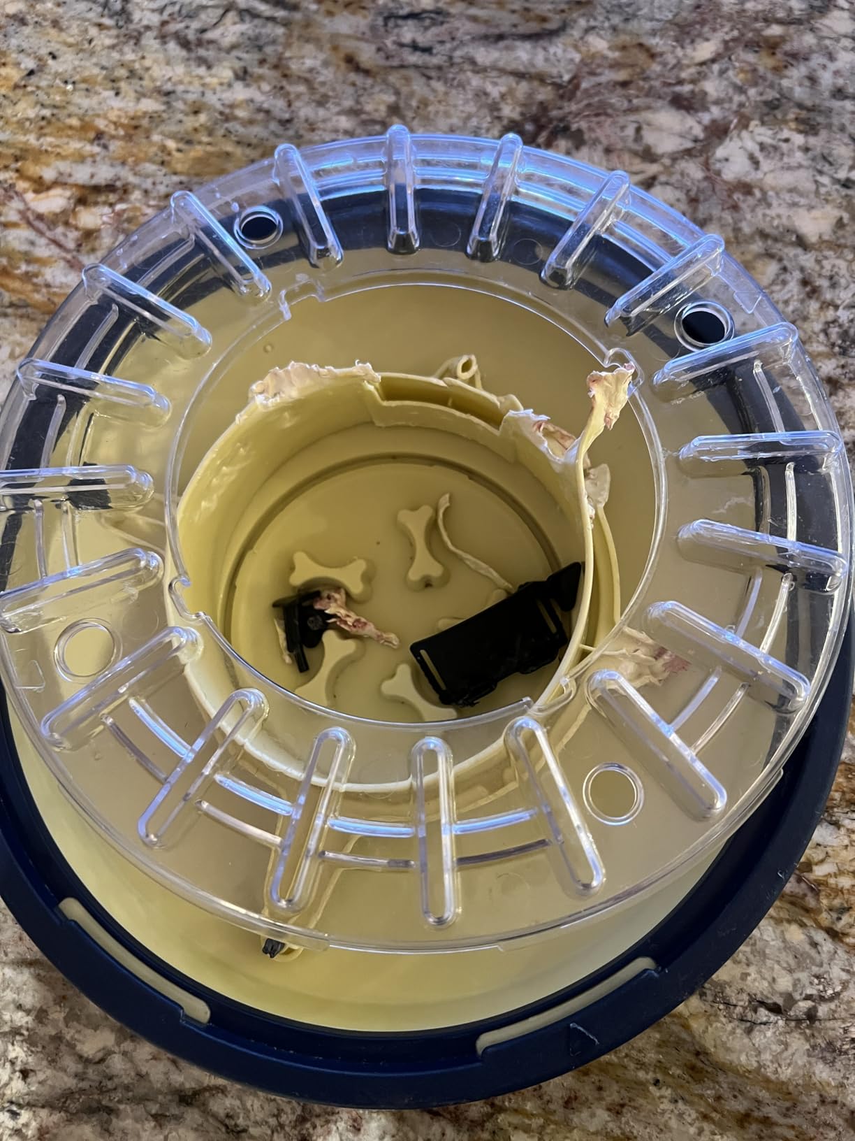 KADTC Adjustable 5-60 Min Slow Feeder Dog Bowl & Puzzle Feeder Anti-Gulping | 4-Cup Spinning Food Dispenser Turns Daily Meals Into Energy-Burning Enrichment customer photo 1