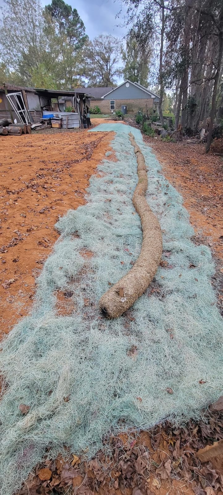 Farm Plastic Supply - American Excelsior QuickGrass Pro - Green Erosion Control Blanket Landscape Roll, Erosion Control Blanket (8' x 112.5') customer photo 2