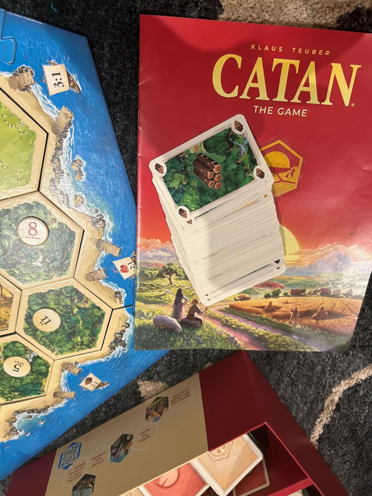 CATAN Board Game (6th Edition) Trade, Build & Settle in the Classic Strategy Game for Family, Kids & Adults, Ages 10+, 3-4 Players, 60-90 Min Playtime customer photo 1