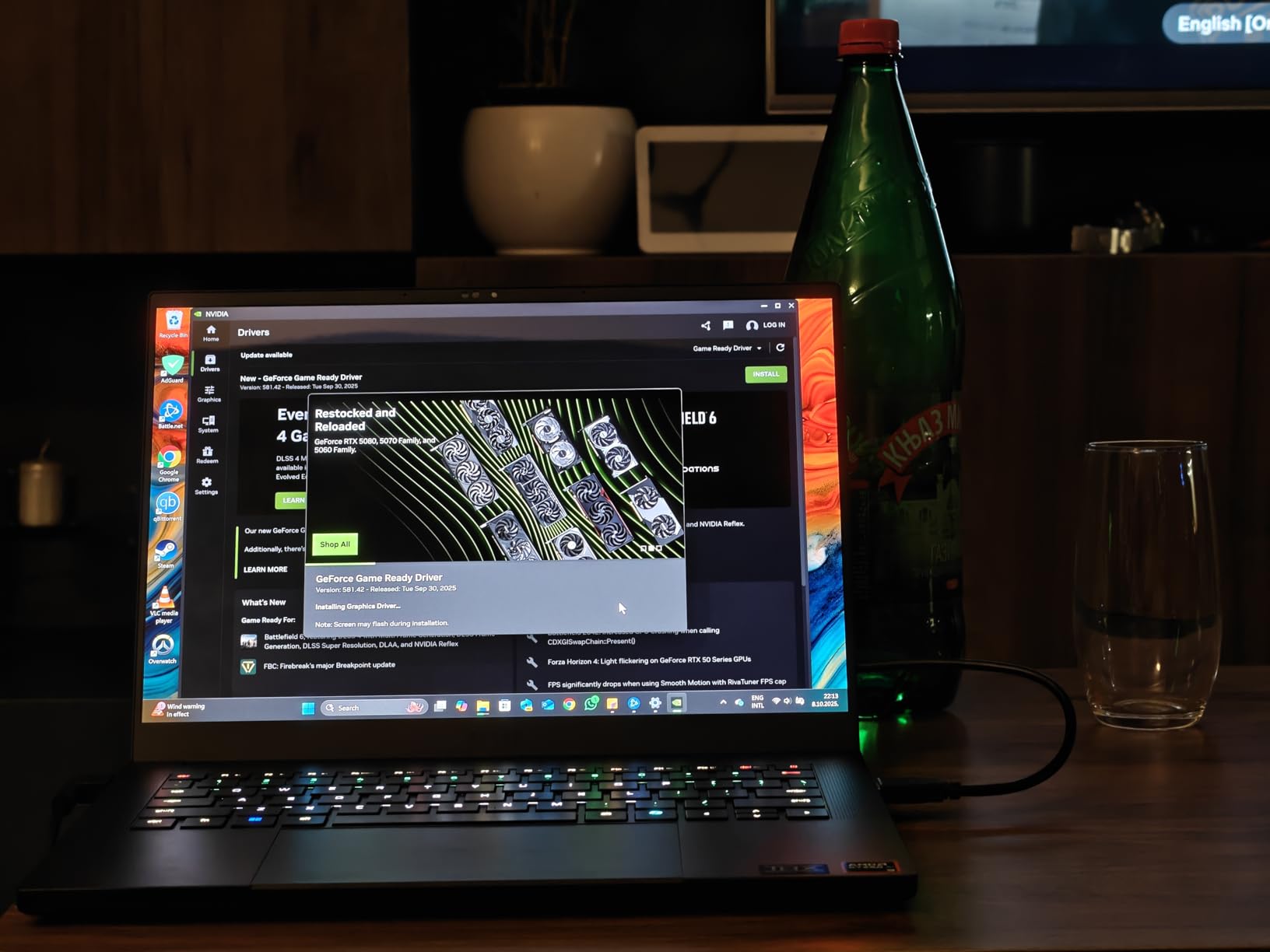 Razer Blade 14 (2025) Gaming Laptop, RTX 5070, 32GB DDR5 RAM, 1TB, Black | AMD Ryzen AI 9 365, 3K 120Hz OLED Display, Thin & Lightweight, Chroma RGB, Windows customer photo 2