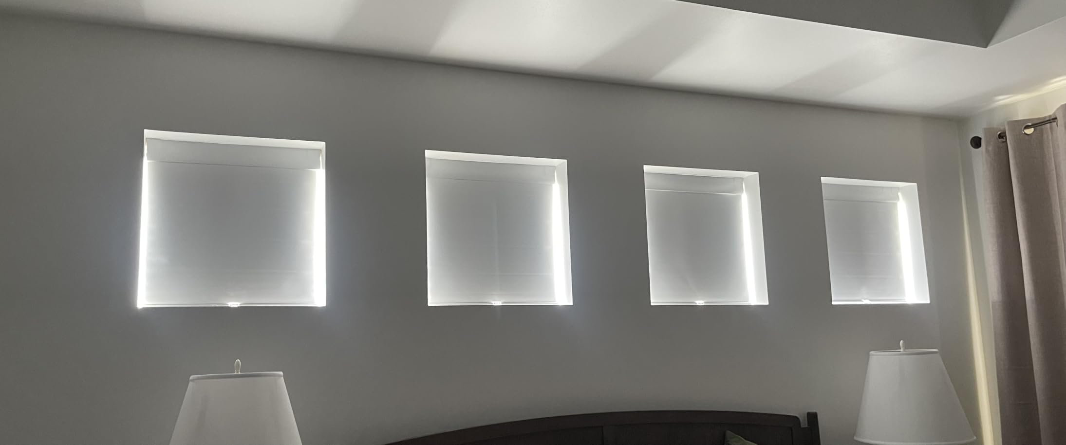 LazBlinds No Drill Blackout Roller Shades, 35