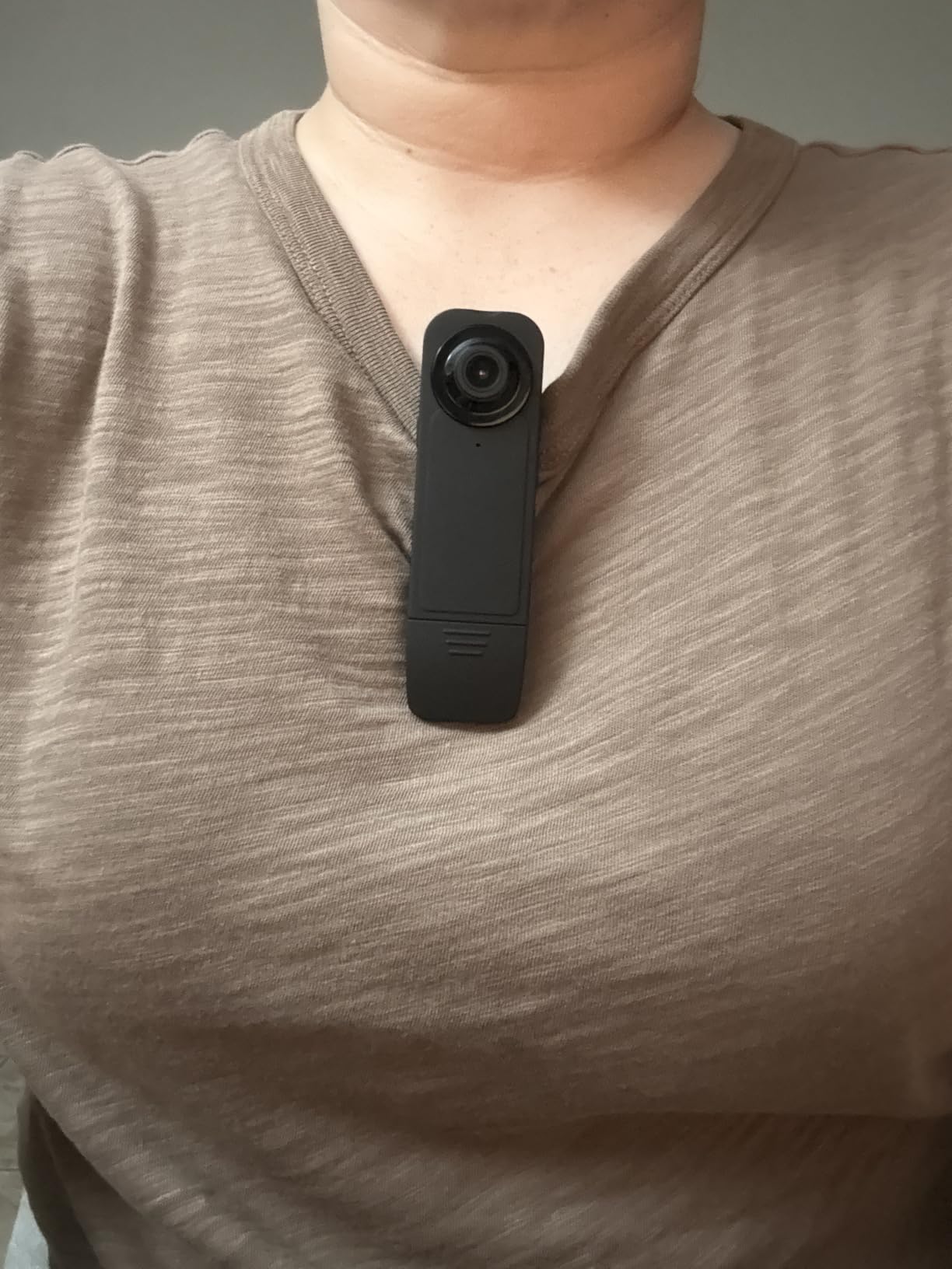 Mini Body Camera with Audio & Video Recording - Small POV Cam 1080P with 64G Card - Wearable Personal Portable Cameras Recorder DV - Night Version Camcorder for Security Work Records Guard Traveling customer photo 1