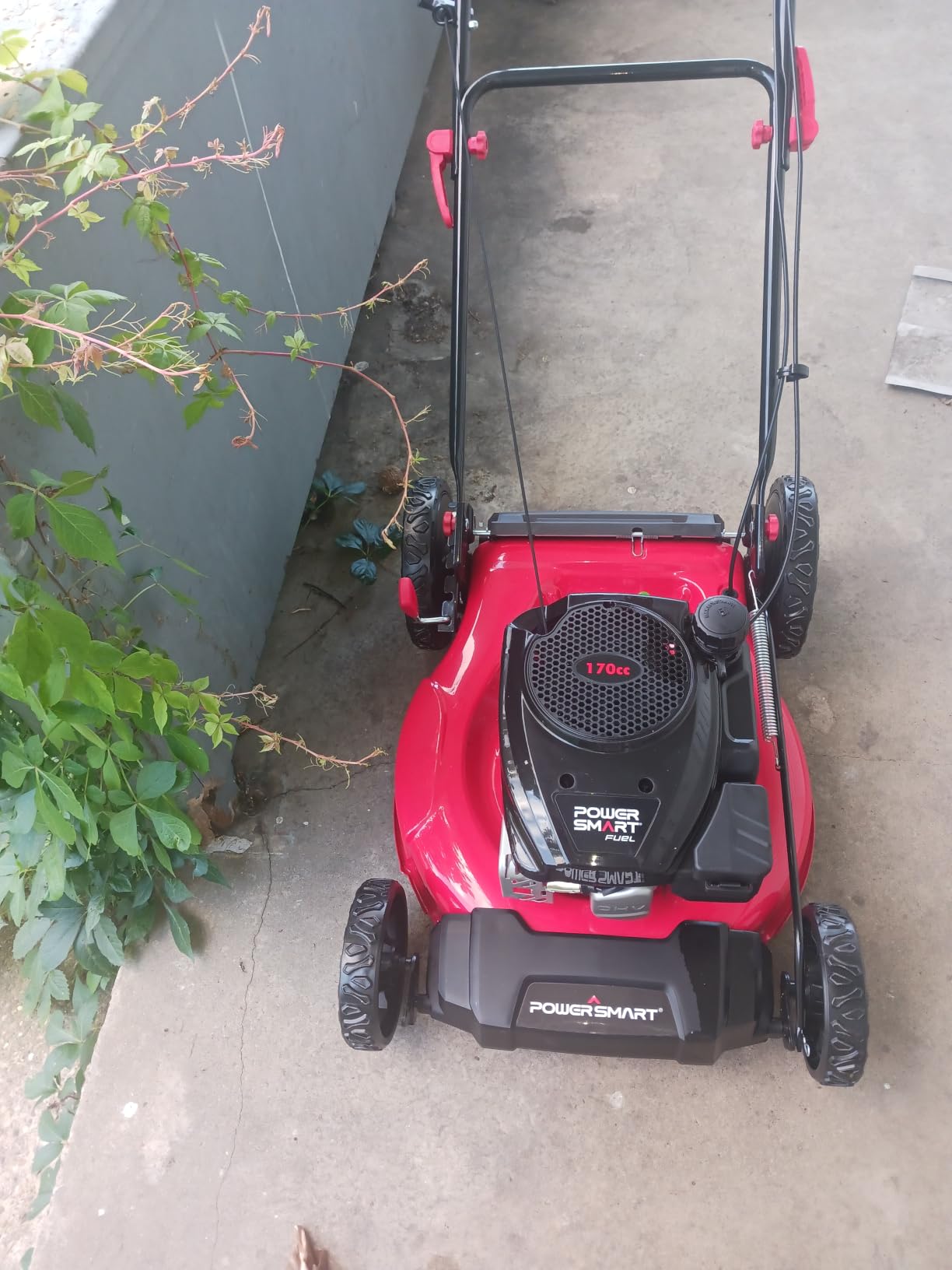 PowerSmart 22-Inch Gas Lawn Mower, 150cc B&S Engine, Self-Propelled, 3-in-1 Mulching System, 6 Cutting Heights, Rear-Wheel Drive, Durable Steel Deck customer photo 2