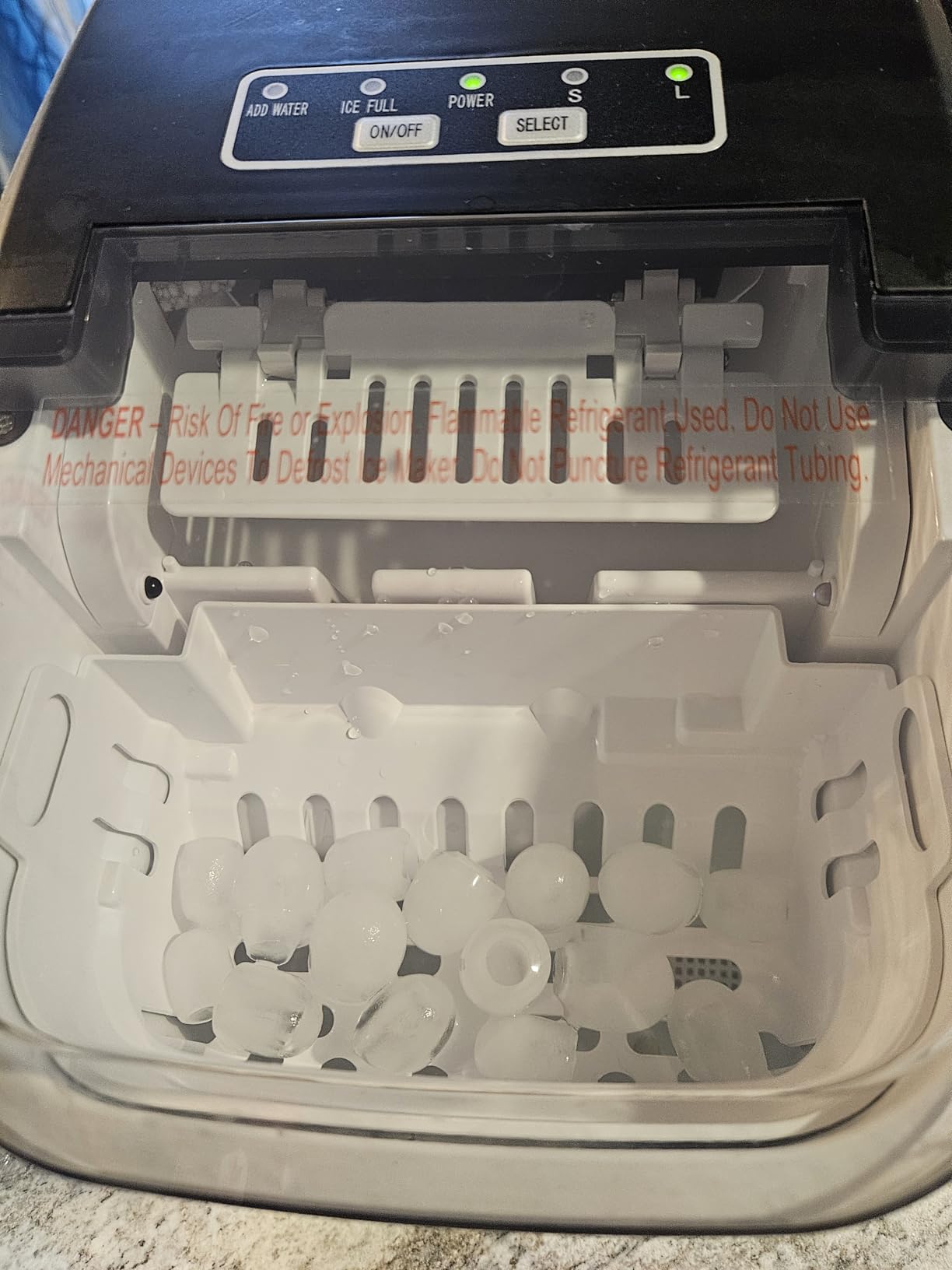 Antarctic Star Countertop Ice Maker Machine, 26Lbs/Day Fastest 6‑Min Ice customer photo 2