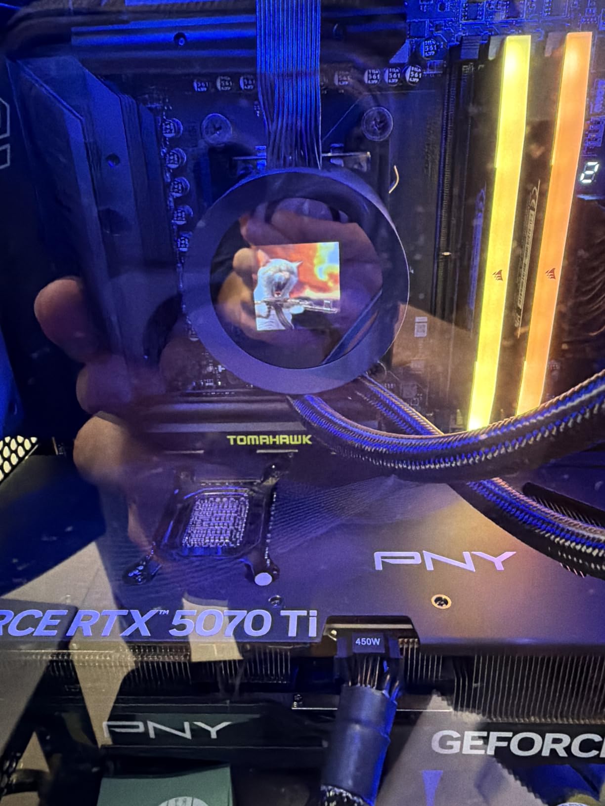 NZXT Kraken Plus 360-360mm AIO CPU Cooler, LCD - Black customer photo 2