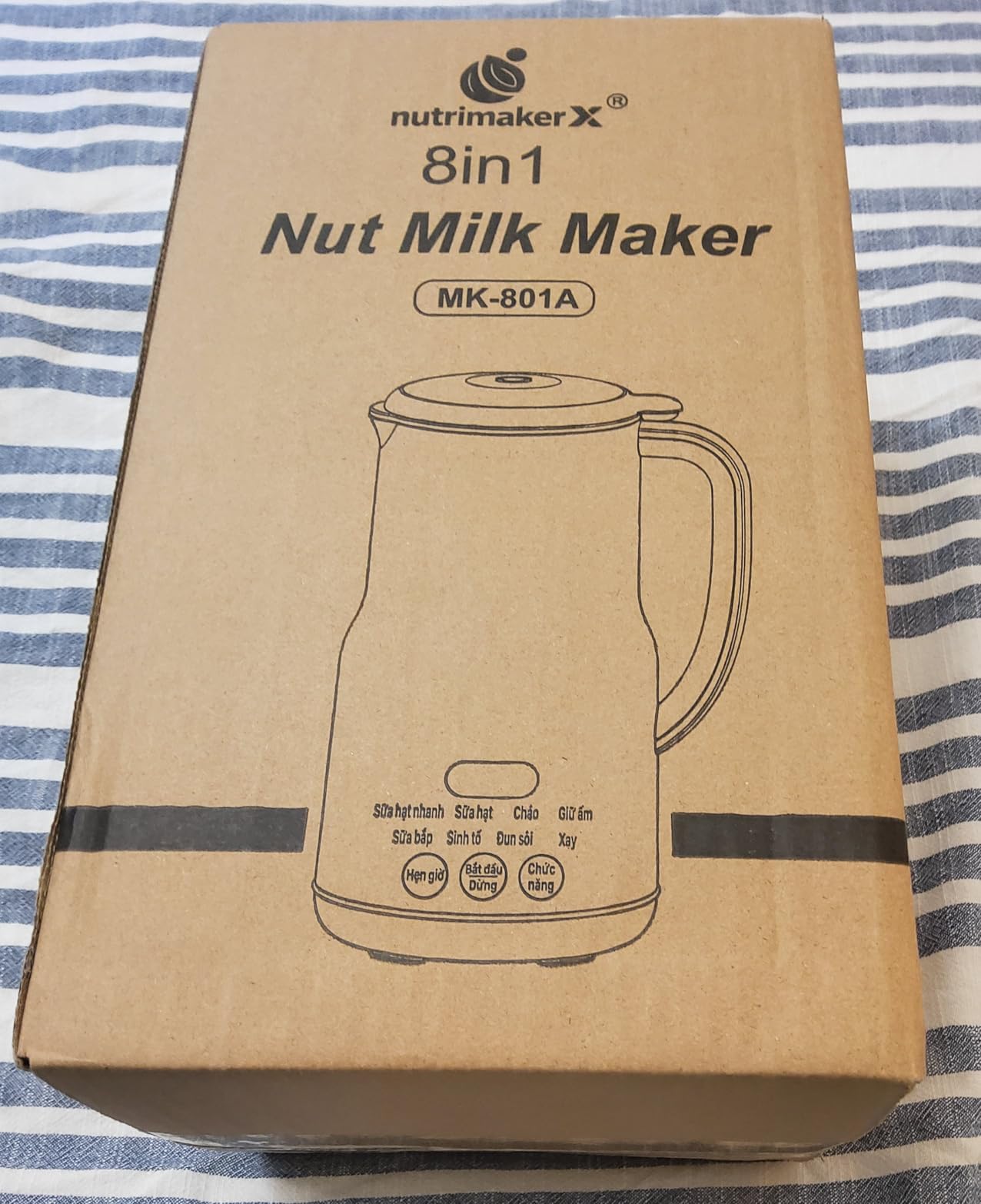 Nut Milk Maker Machine, 40.6oz 8-in-1 Almond Soy Oat Milk Maker | 8-in-1 Stainless Steel Plant Based Milk Maker for Almond, Oat & Soy Milk, Self-Cleaning, Fresh Homemade Dairy-Free customer photo 1
