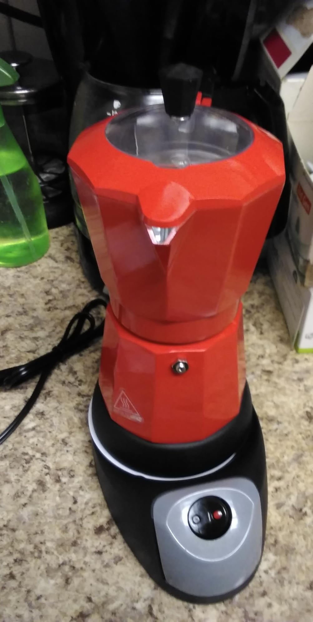 Aluminum Electric Moka Pot 3-6 Cup 270ml Express Coffee Maker Stovetop customer photo 2