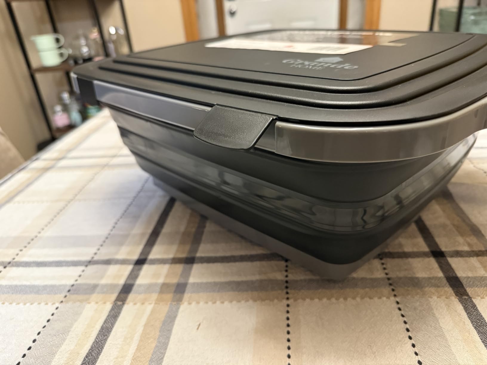 Collapsible BBQ Prep Tub with Lid and Cutting Board, XL Griling Container customer photo 1