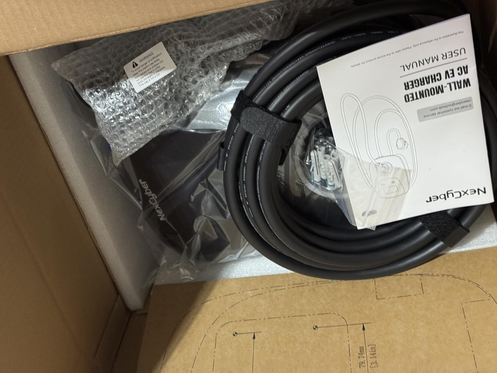 Level 2 EV Charger(WiFi APP/Plug-Play), 48A Nema 14-50p, 25ft Cable ETL Certified, Home Level 2 EVSE Car Charger w/ J1772 Connector, Electric Vehicle Charging Stations (46) customer photo 1