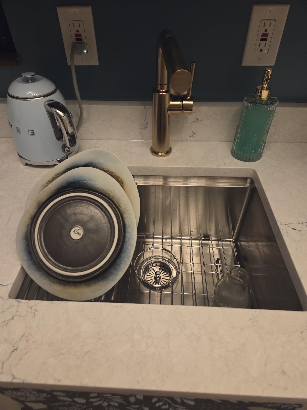 33 Inch Undermount Kitchen Sink Workstation Stainless Steel Sink customer photo 1