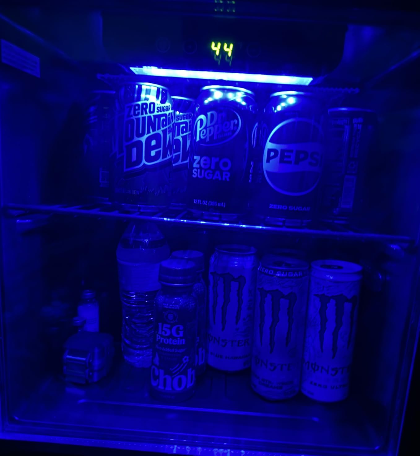 Feelfunn 24 Can Beverage Refrigerator, Mini Fridge, Black customer photo 1