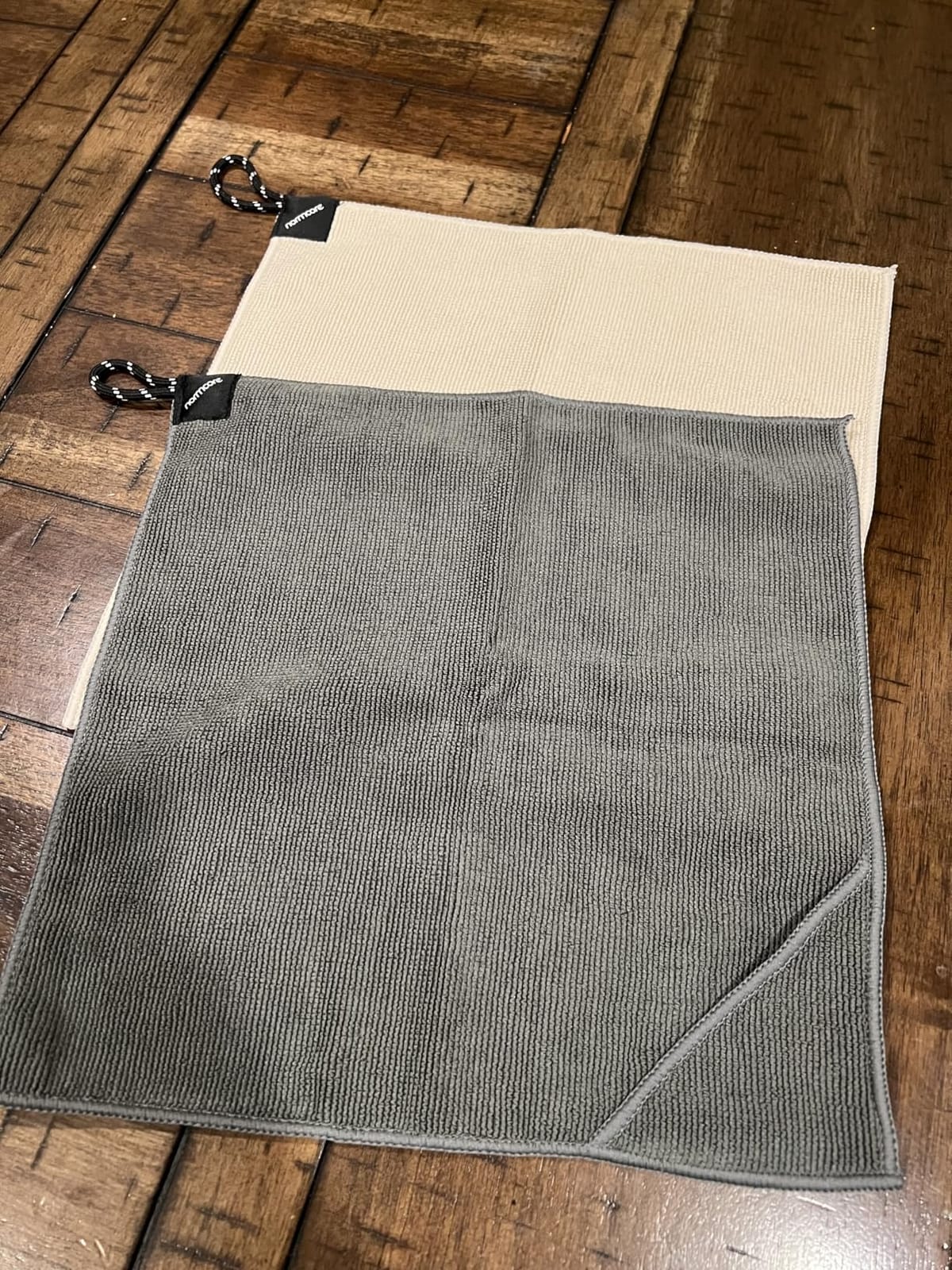 Normcore Barista Cleaning Towels 2 Packs, Microfiber Barista Cloth Set with 2 Color Assorted, Espresso Bar Accessories for Clean Steam Wand, Espresso Machine, Microfiber Cleaning Cloth customer photo 1