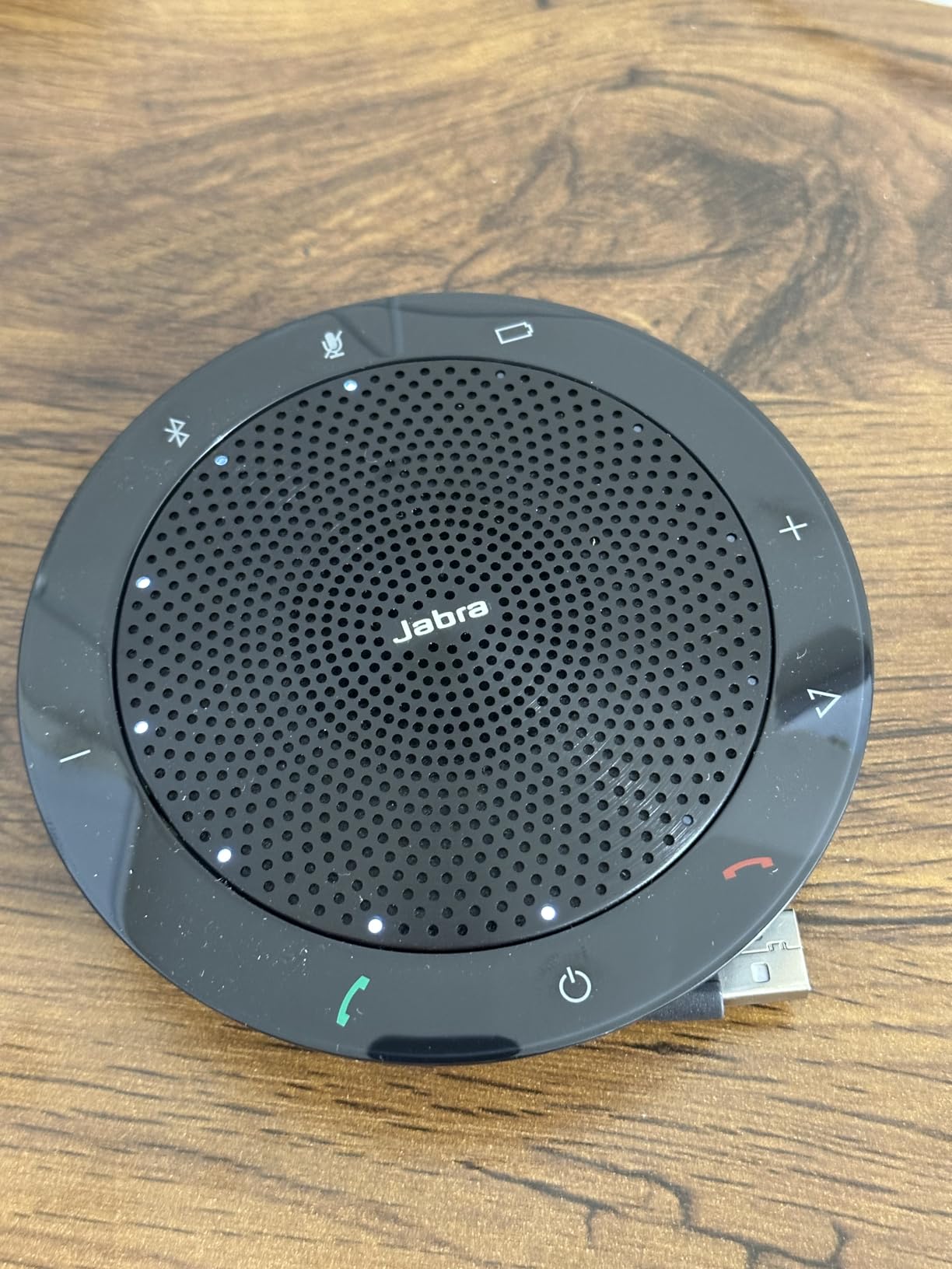 Jabra Speak 510 (2025 Edition) Portable USB Bluetooth Speaker, Black | Portable Speakerphone, USB or Bluetooth, Crystal-Clear Sound, Works with Microsoft Teams, Google Meet, Zoom customer photo 2