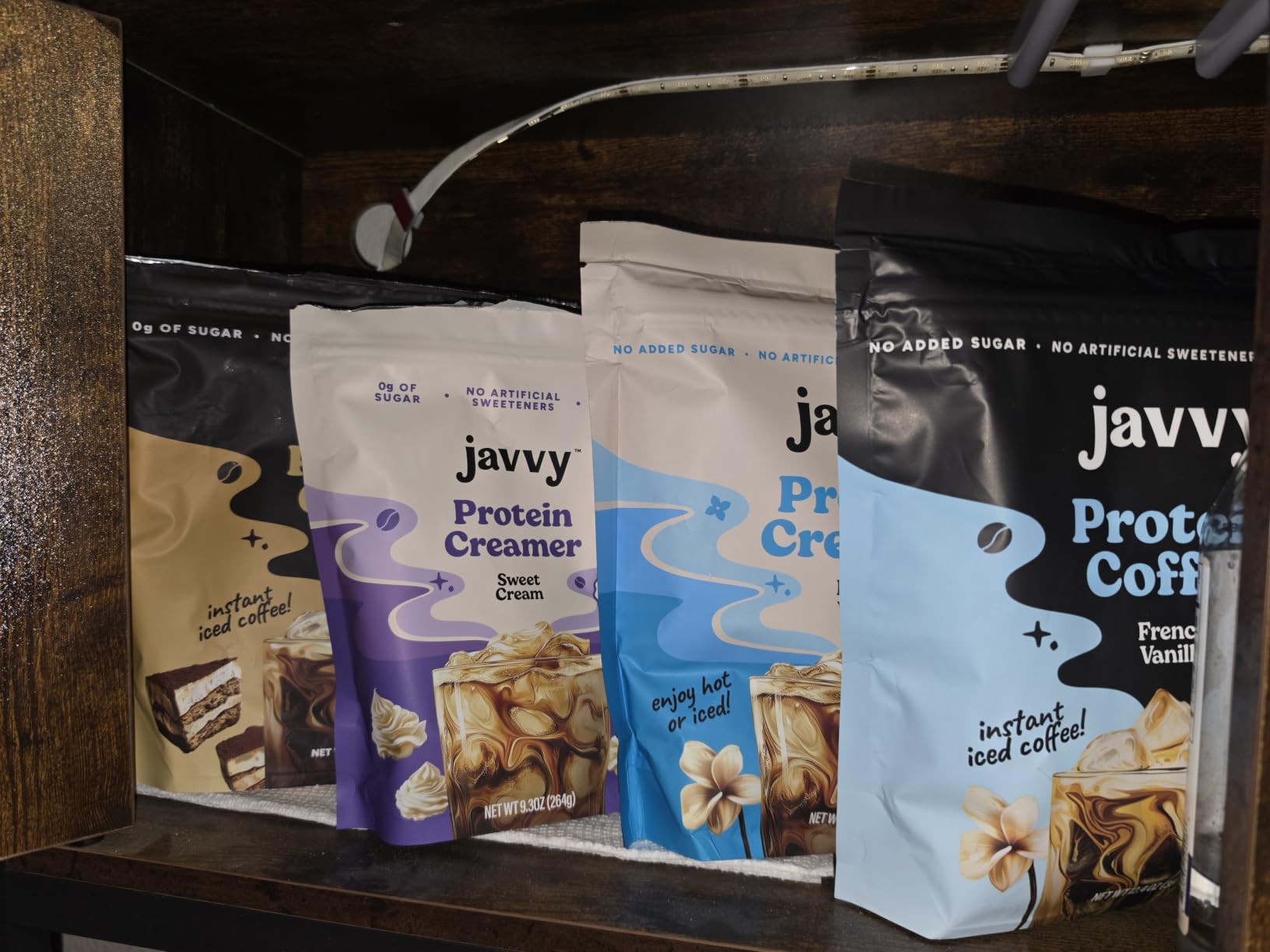 Javvy Protein Coffee Creamer, Sweet Cream, Non-Dairy customer photo 2