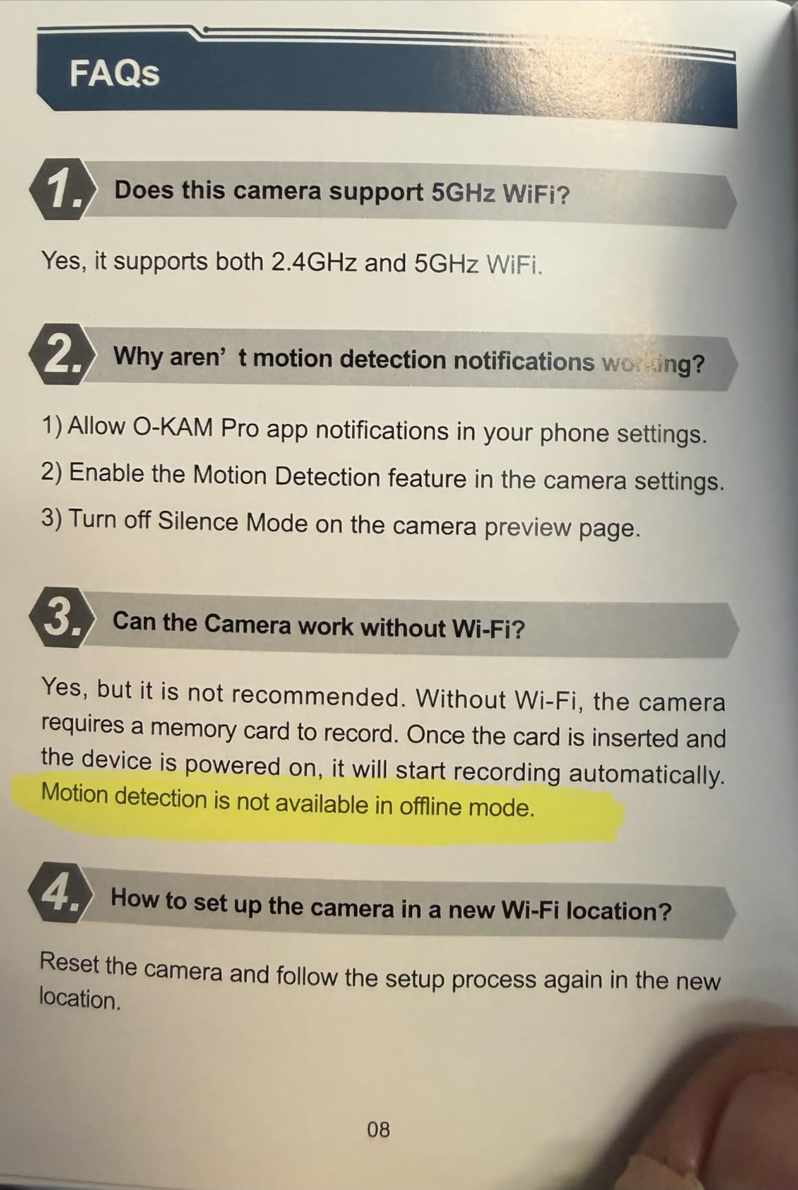 VIDCASTIVE 4K Mini Hidden Camera Dual-Band 2.4/5GHz WiFi Indoor Security Camera with AI Human Detection, Night Vision, Cloud/SD Storage, Up to 150 Days Standby Battery Life customer photo 1