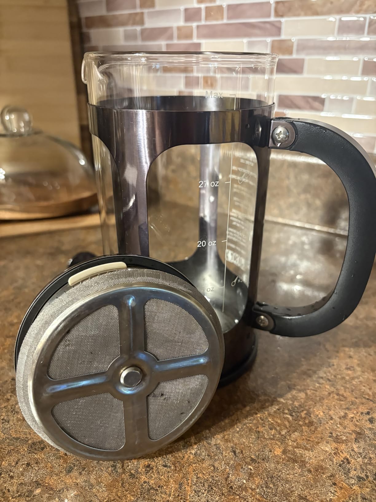 Veken 34oz French Press Coffee Maker, No Plastic Touching Cafe,1 L Cafetera customer photo 1