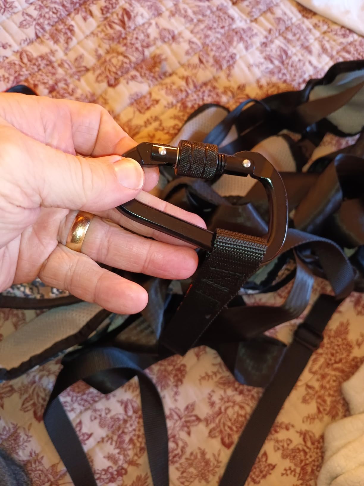 Tree Stand Safety Harness: Adjustable Tree Stand Harness for Hunting, Padded Treestand Safety Hunting Harnesses customer photo 1