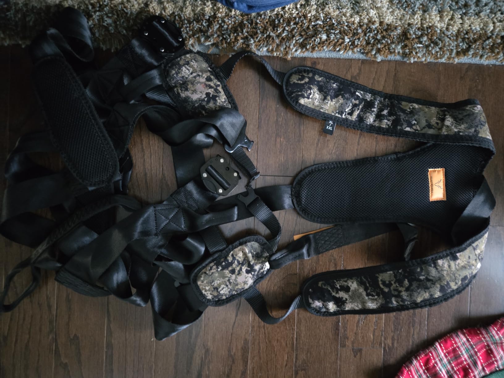 Tree Stand Safety Harness: Adjustable Tree Stand Harness for Hunting, Padded Treestand Safety Hunting Harnesses customer photo 2