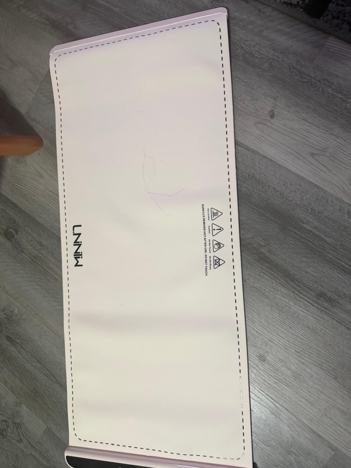 Warming Mat for Food, 26x15 Inch, Off White, Fast Heat, Child Lock customer photo 1