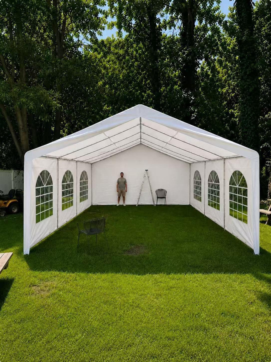 Aoxun 20x40 Party Tent,Heavy-Duty Canopy Tents for Parties Weddings Events customer photo 1